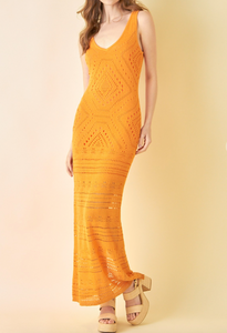 Resort Crochet Maxi Dress