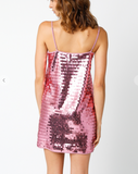 Rylee Pink Sequin Dress