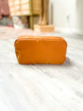 Large Camel Cosmetic Bag